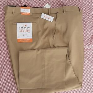MENS 54X30 TAN DRESS SLACKS NWT